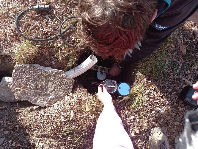 Instalación de sensor